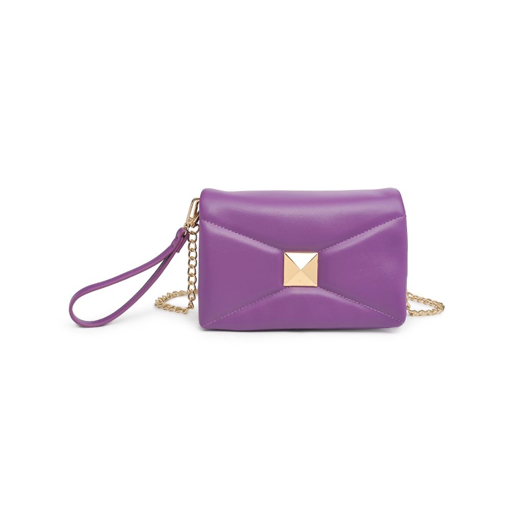 Product Image of Urban Expressions Lesley Crossbody 840611102935 View 5 | Purple