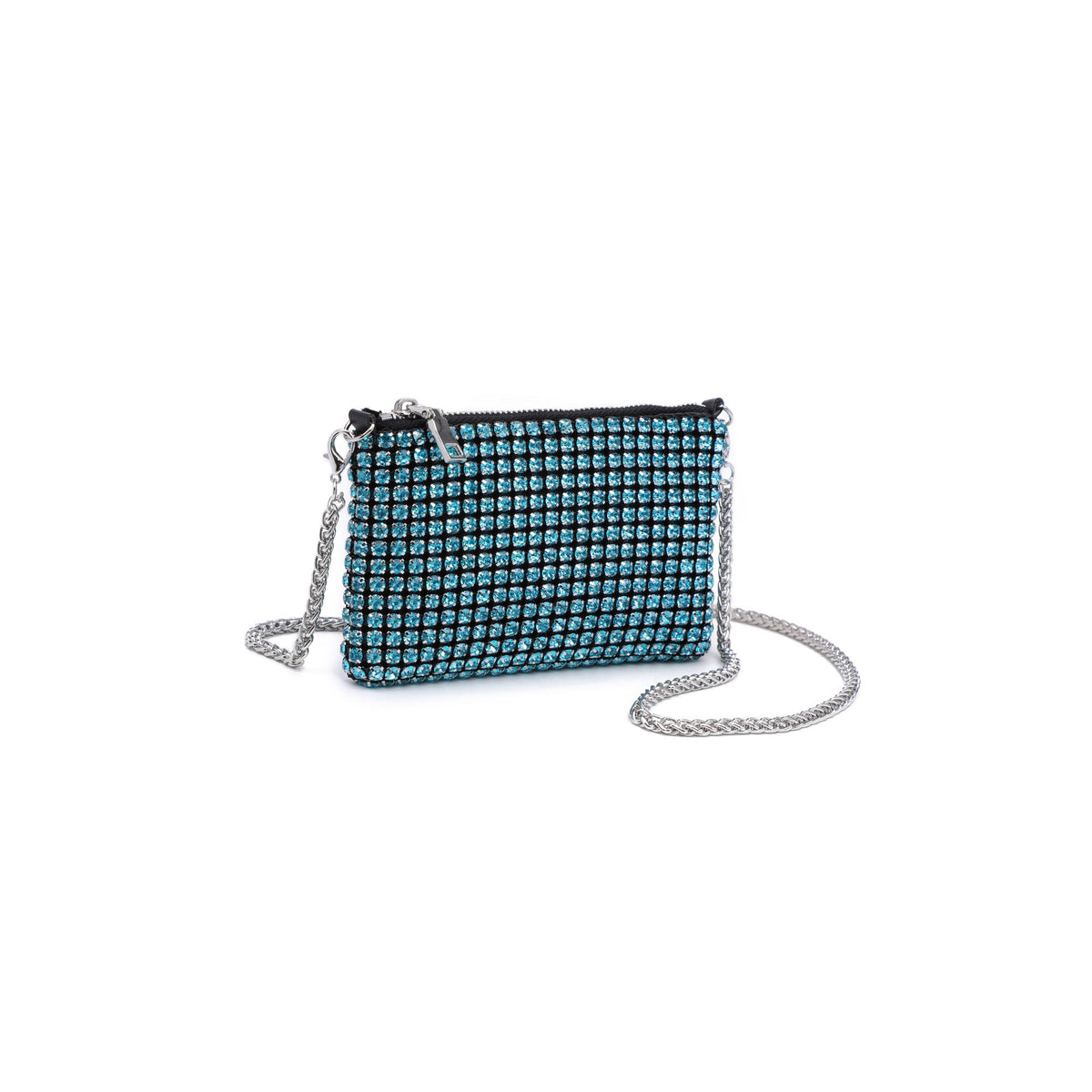 Product Image of Urban Expressions Christina Evening Bag 818209012805 View 6 | Blue