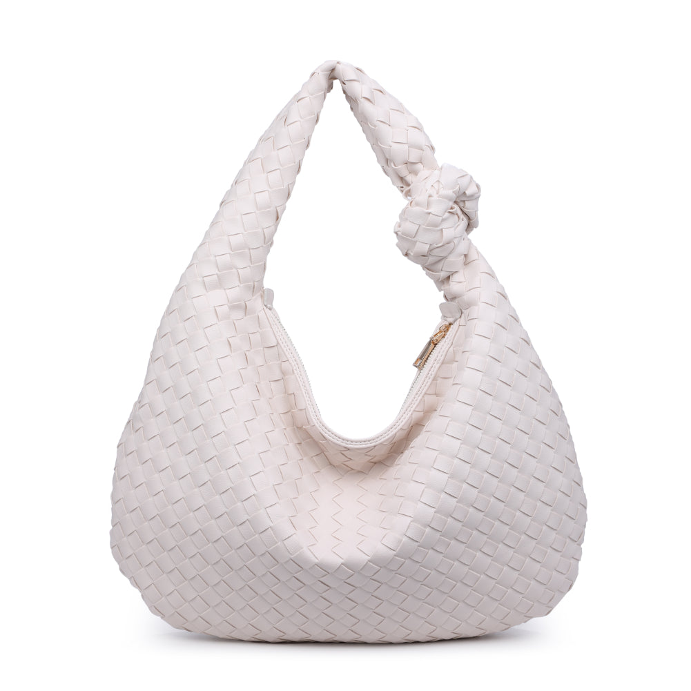 Product Image of Urban Expressions Vanessa Hobo 840611179814 View 7 | Ivory