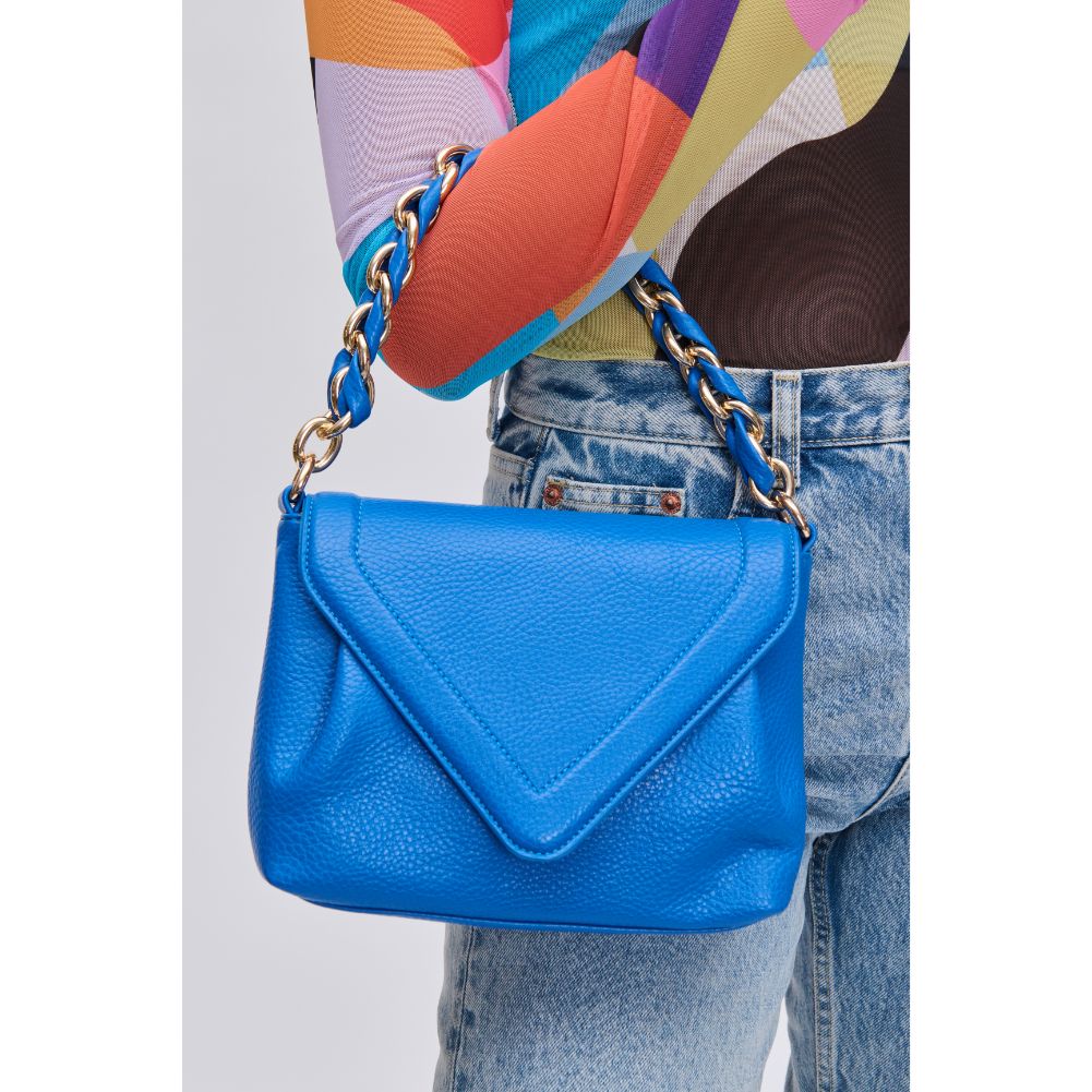 Woman wearing Blue Urban Expressions Willow Crossbody 840611115485 View 1 | Blue