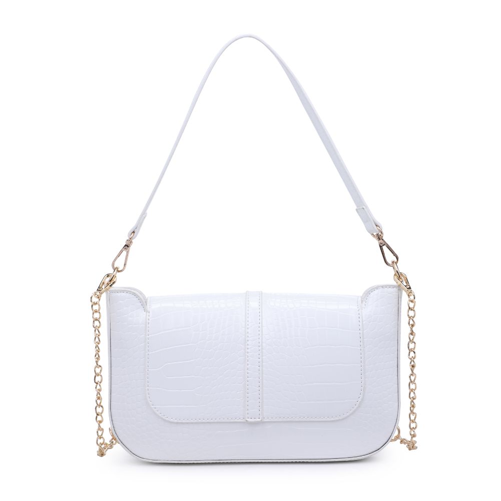 Product Image of Urban Expressions Alexandra Crossbody 840611182883 View 3 | White