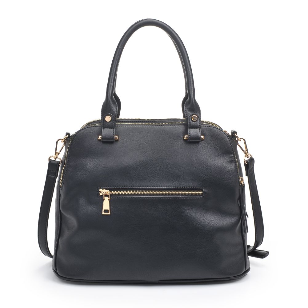 Product Image of Urban Expressions Noreen Satchel 840611185327 View 7 | Black