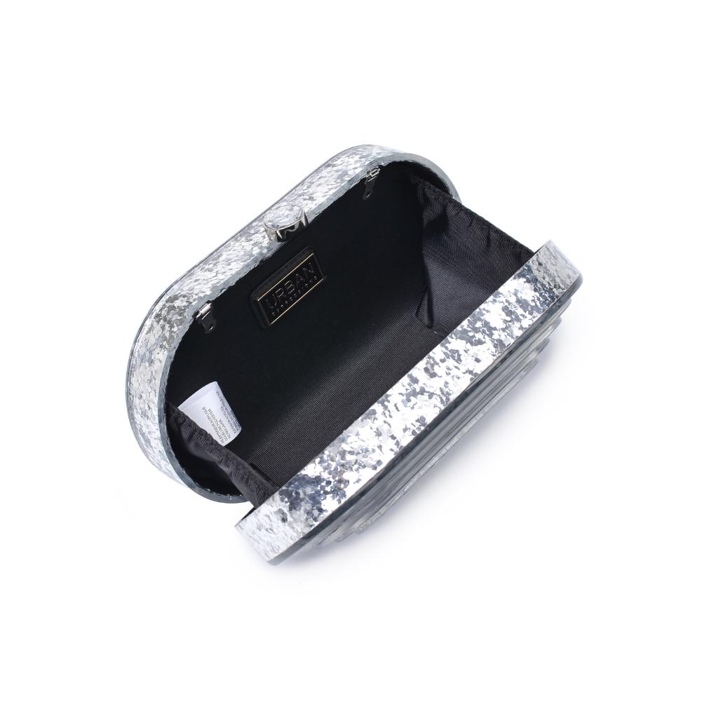 Product Image of Urban Expressions Jimberly Evening Bag 840611129277 View 8 | Silver