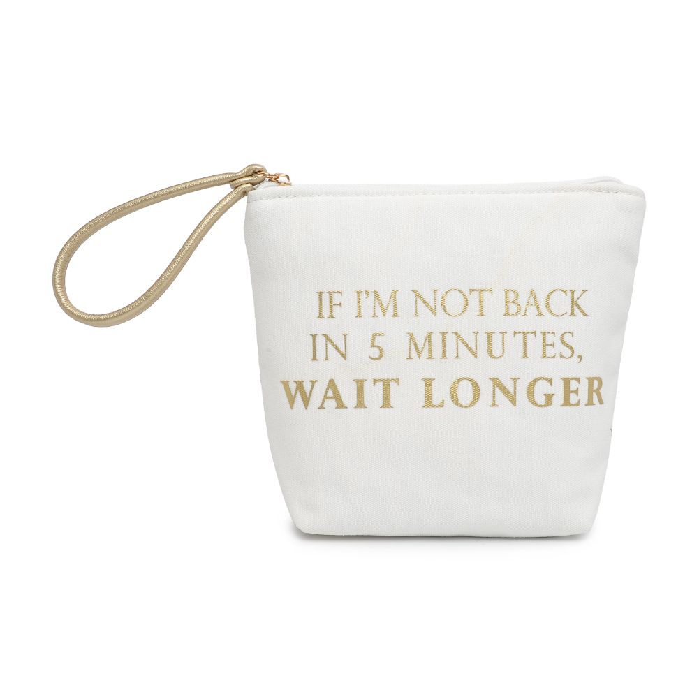 Product Image of Urban Expressions Carry-All Writing Wristlet 818209012485 View 5 | If Im Not Back