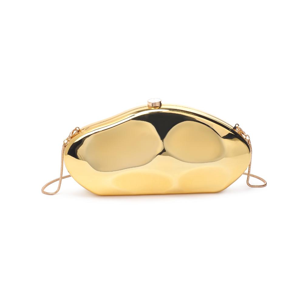 Product Image of Urban Expressions Marly Evening Bag 840611193377 View 7 | Gold