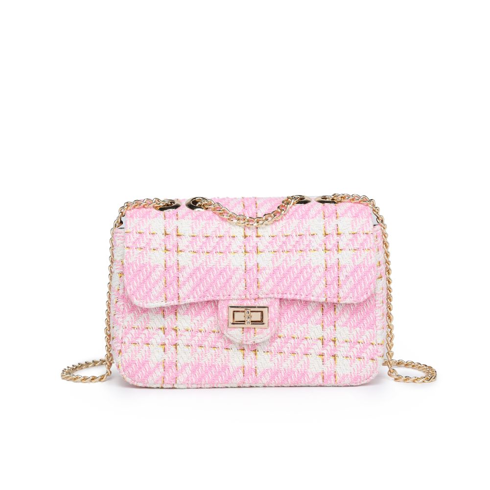 Product Image of Urban Expressions Camille Shoulder Bag 818209019736 View 5 | Pink