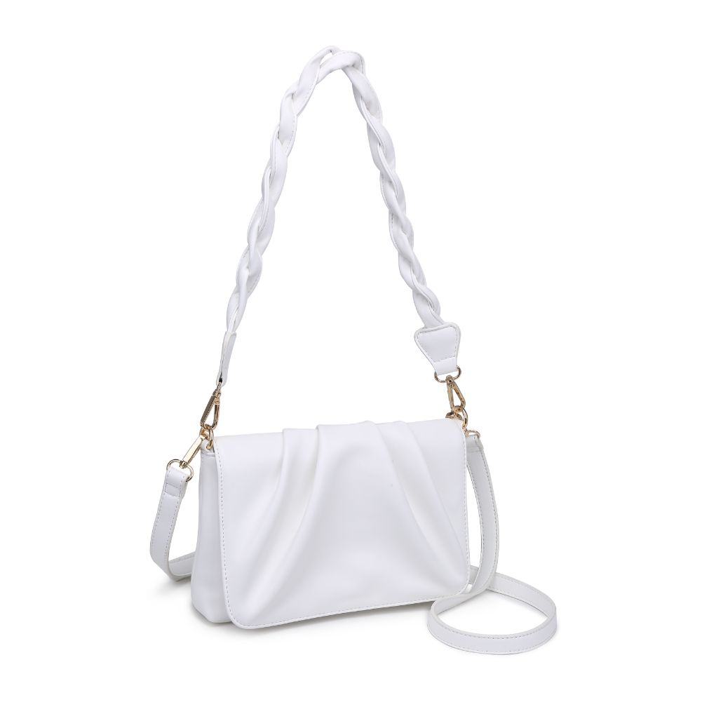 Product Image of Urban Expressions Aimee Crossbody 840611124562 View 6 | White