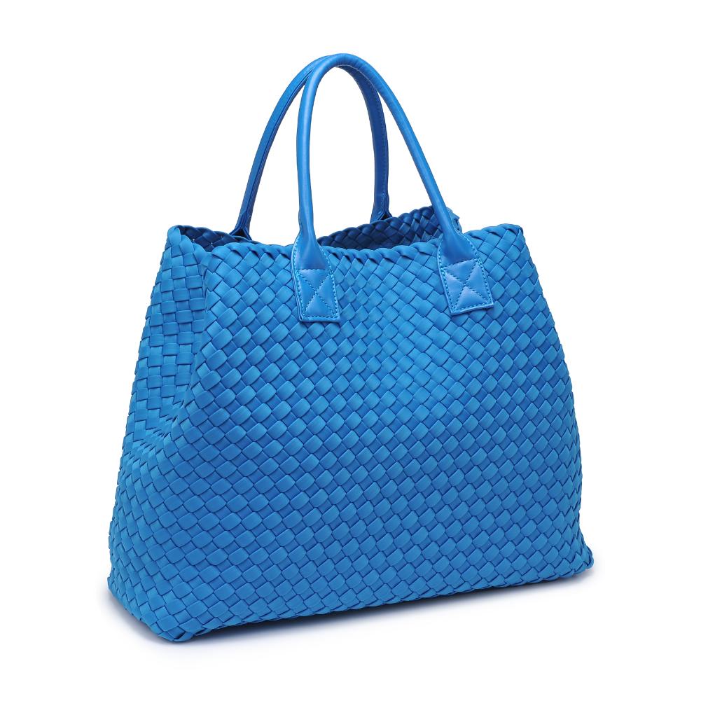 Product Image of Urban Expressions Ithaca - Woven Neoprene Tote 840611107909 View 6 | Ocean