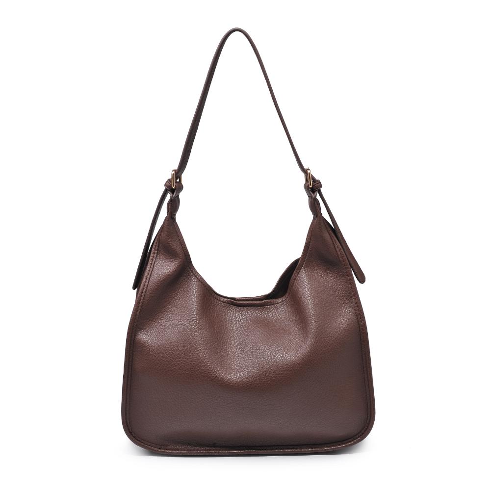 Product Image of Urban Expressions Teena Hobo 840611136954 View 7 | Chocolate