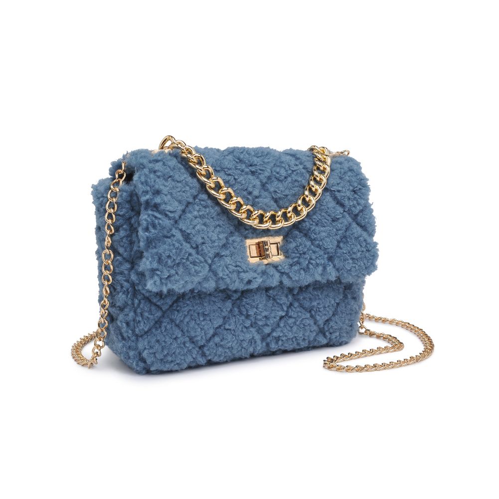 Product Image of Urban Expressions Corriedale - Sherpa Crossbody 818209010016 View 6 | Denim