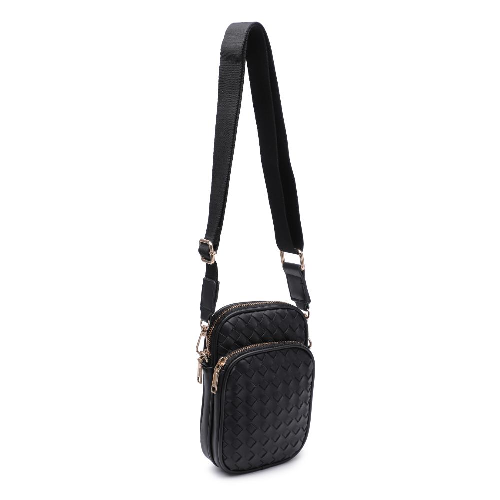 Product Image of Urban Expressions Celeste Crossbody 840611134660 View 6 | Black