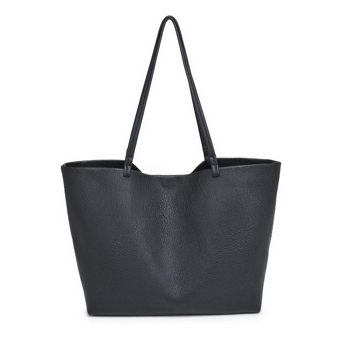 Product Image of Urban Expressions Alma Tote 840611146809 View 7 | Black