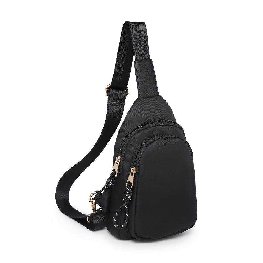 Product Image of Urban Expressions Ace Sling Backpack 840611177650 View 2 | Black