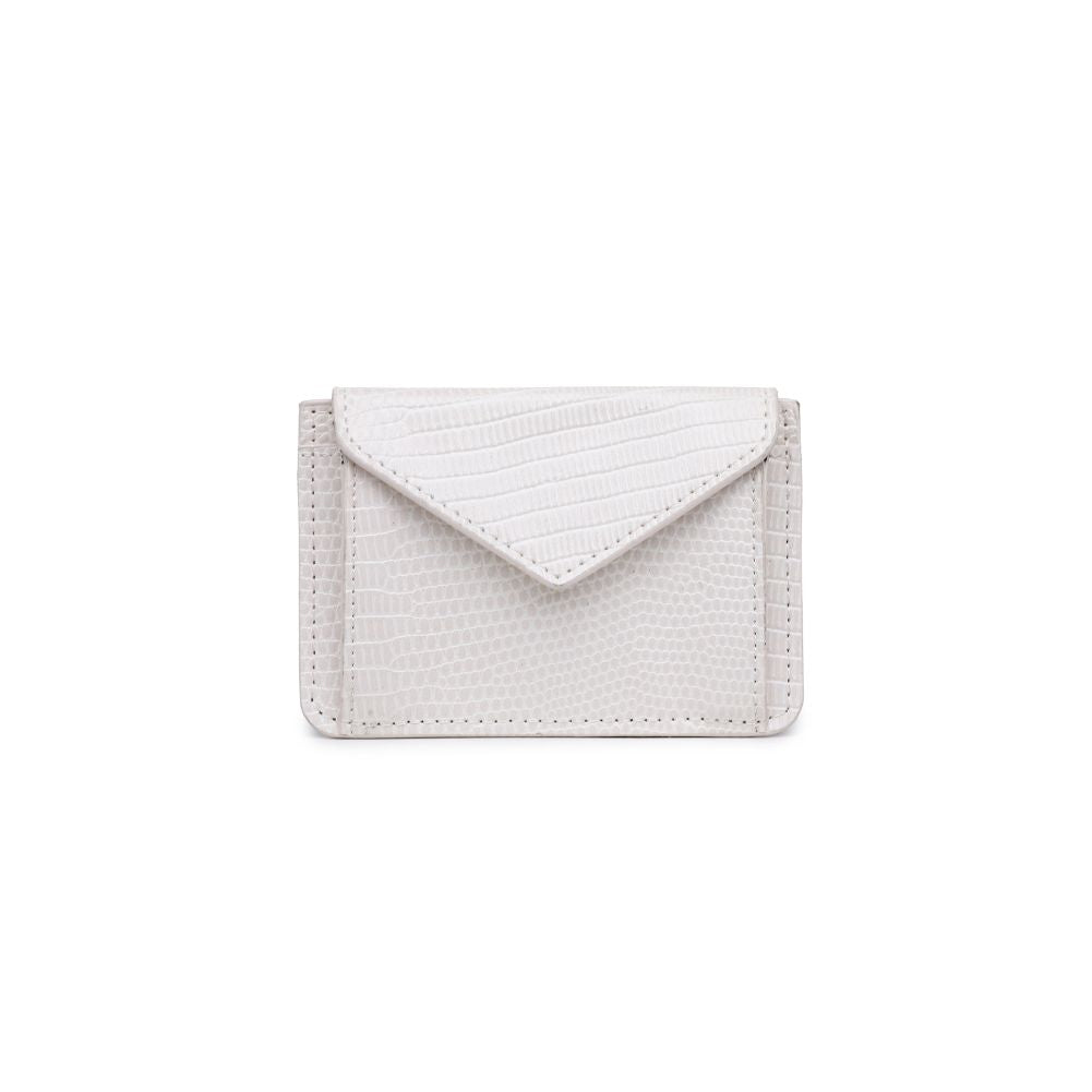 Product Image of Urban Expressions Everlee - Lizard Card Holder 840611100795 View 5 | Ivory