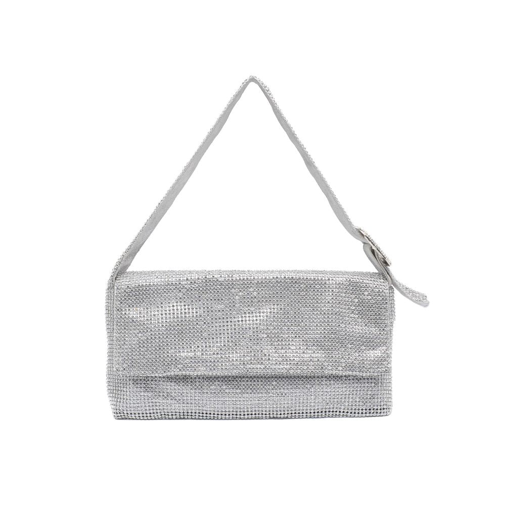 Product Image of Urban Expressions Thelma Evening Bag 840611190512 View 5 | Silver