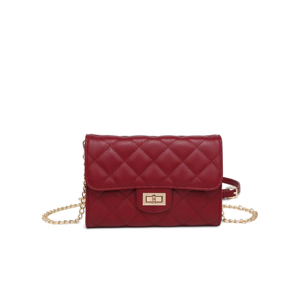 Product Image of Urban Expressions Winona Crossbody 840611136985 View 5 | Dark Red