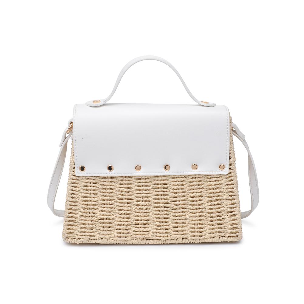 Product Image of Urban Expressions Romona Crossbody 840611122605 View 3 | White