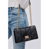 Woman wearing Black Urban Expressions Madison Crossbody 840611114945 View 1 | Black