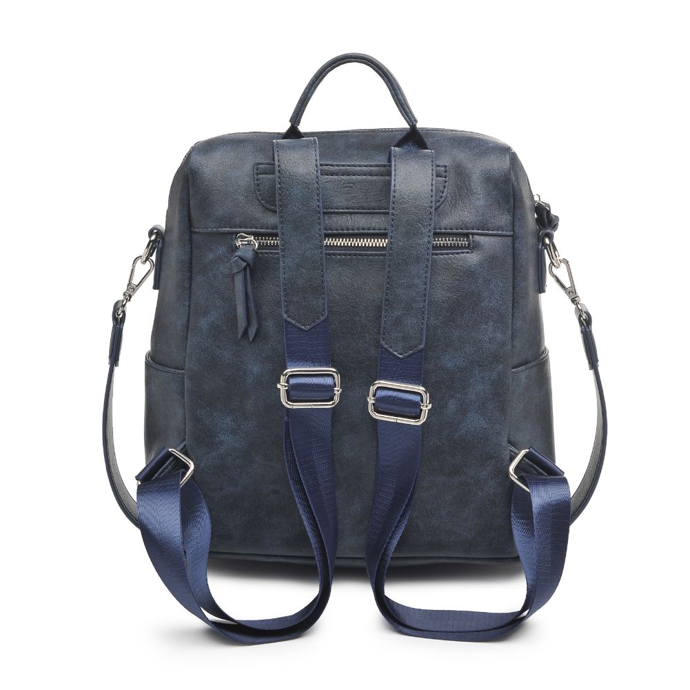 Product Image of Urban Expressions Edie Backpack 818209010283 View 7 | Denim