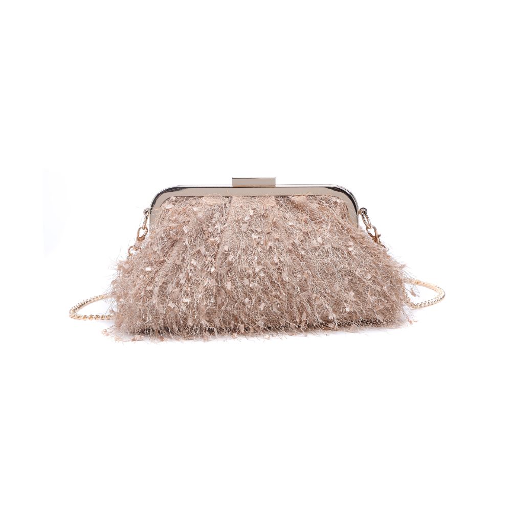 Product Image of Urban Expressions Rosalind Evening Bag 840611104274 View 5 | Champagne