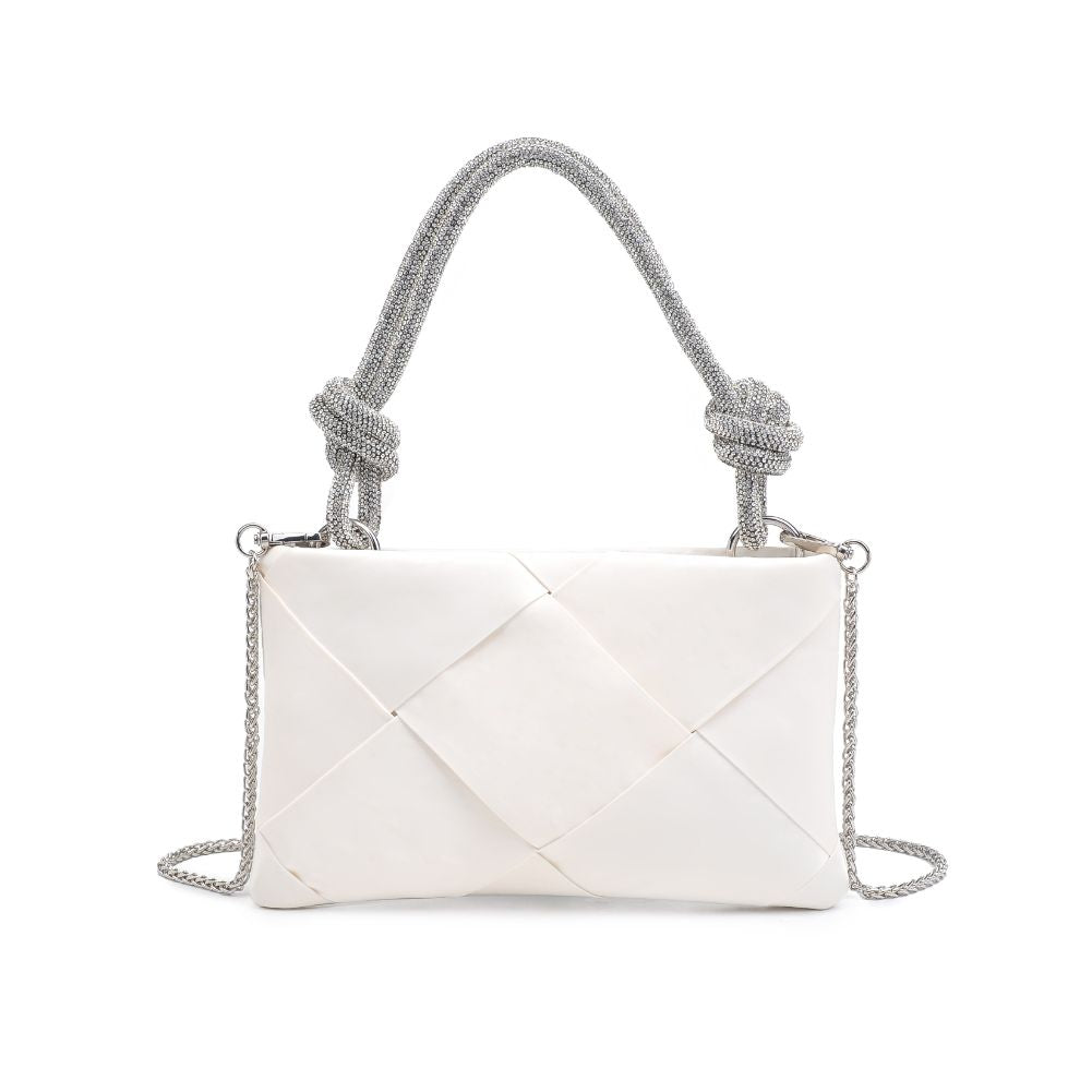 Product Image of Urban Expressions Valkyrie Evening Bag 840611100276 View 5 | White