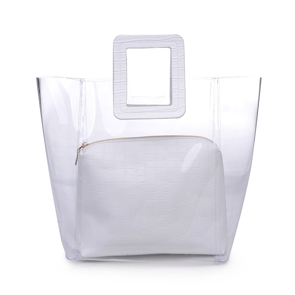 Product Image of Urban Expressions Siesta Tote 840611160799 View 1 | White