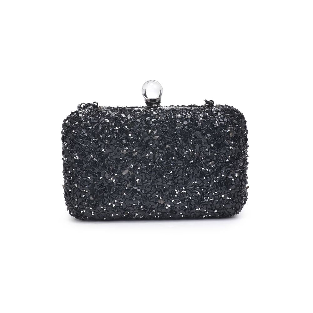 Product Image of Urban Expressions Penelope Evening Bag 840611114082 View 7 | Black