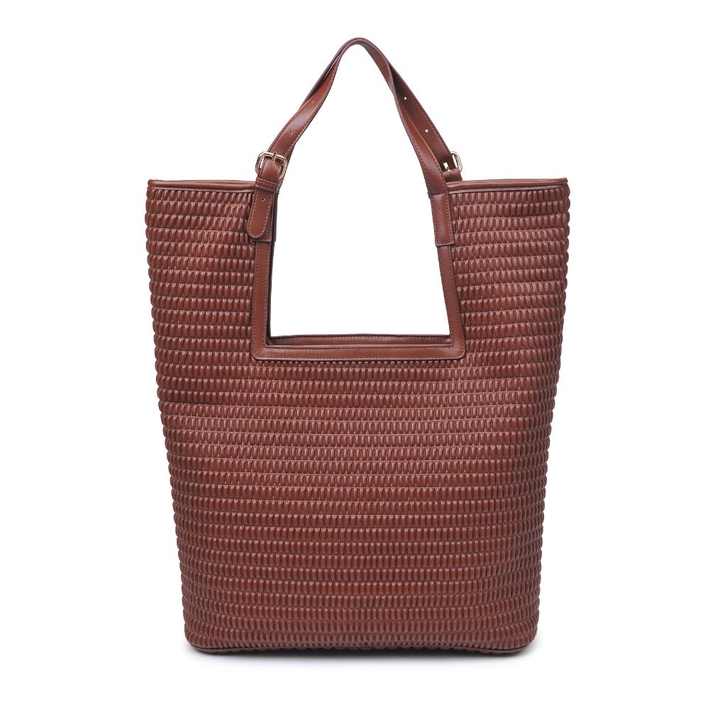 Product Image of Urban Expressions Aiden Tote 840611193612 View 7 | Chocolate