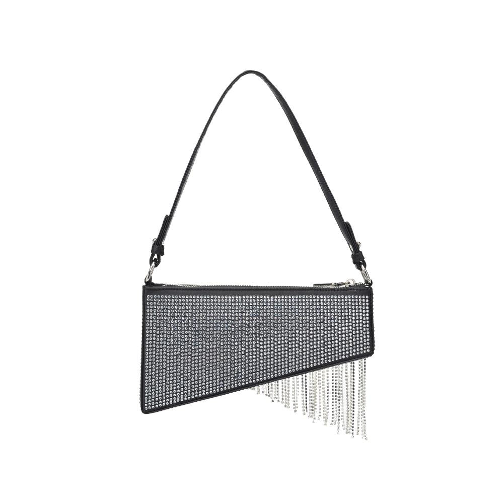 Product Image of Urban Expressions Nova Evening Bag 840611128096 View 7 | Black