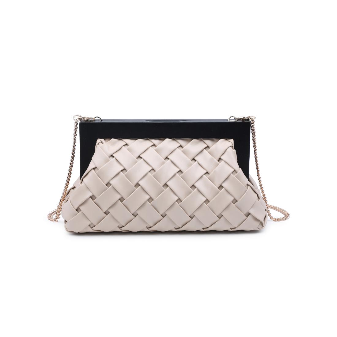 Product Image of Urban Expressions Jamie Clutch 840611156921 View 5 | Ivory