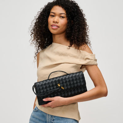 Woman wearing Black Urban Expressions Ada Crossbody 840611137036 View 1 | Black