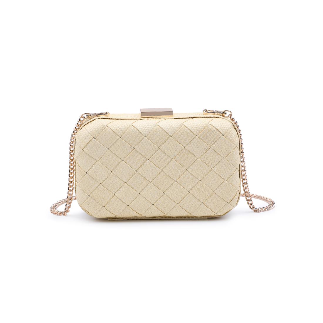 Product Image of Urban Expressions Addie Clutch 840611158659 View 5 | Ivory