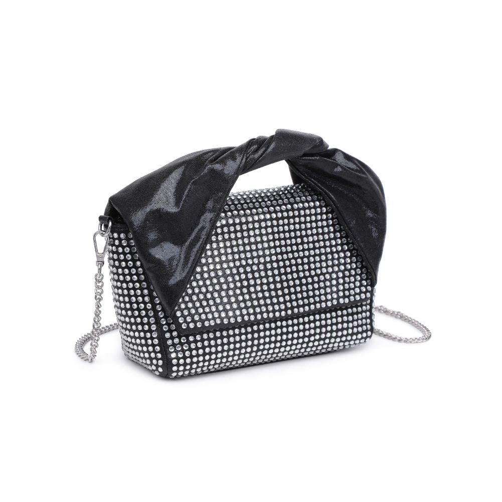 Product Image of Urban Expressions Stevie Crossbody 840611120816 View 6 | Silver Black