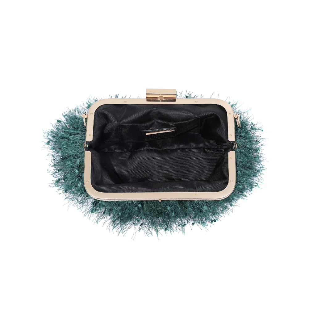 Product Image of Urban Expressions Rosalind Evening Bag 840611104267 View 8 | Emerald