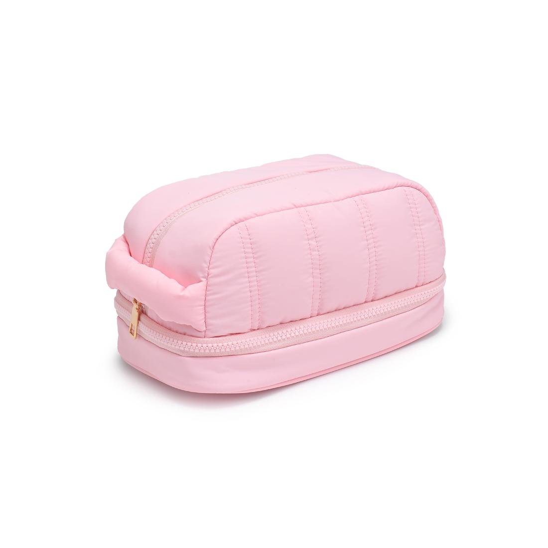 Product Image of Urban Expressions Jet - Nylon Dopp Kit 840611195289 View 6 | Light Pink