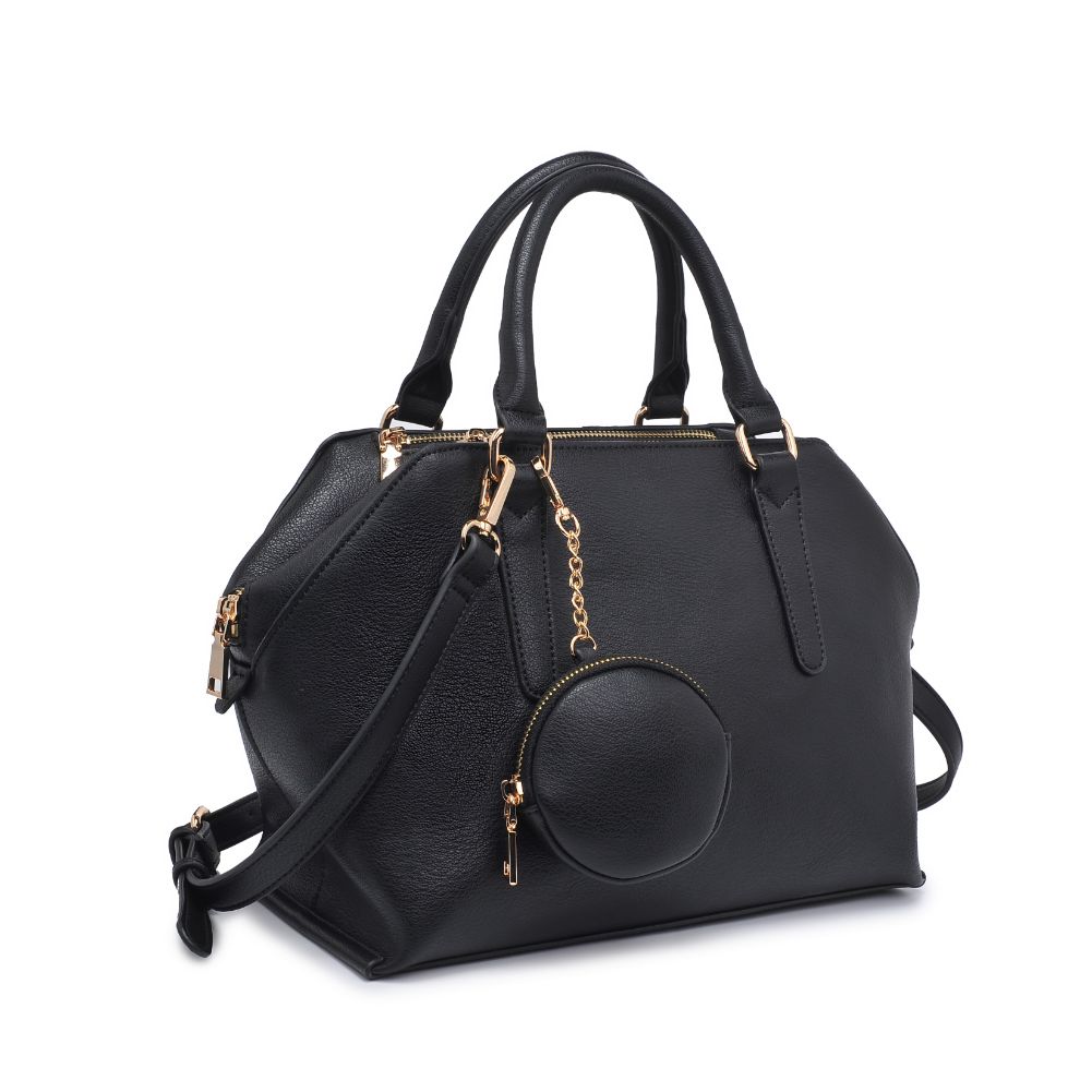 Product Image of Urban Expressions Gillian Satchel 840611101341 View 6 | Black