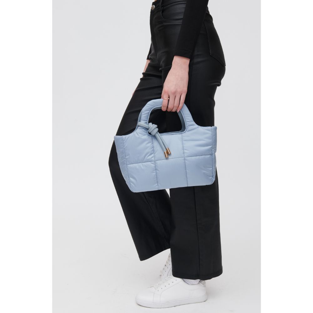 Woman wearing Blue Urban Expressions Quimby Crossbody 840611122223 View 3 | Blue