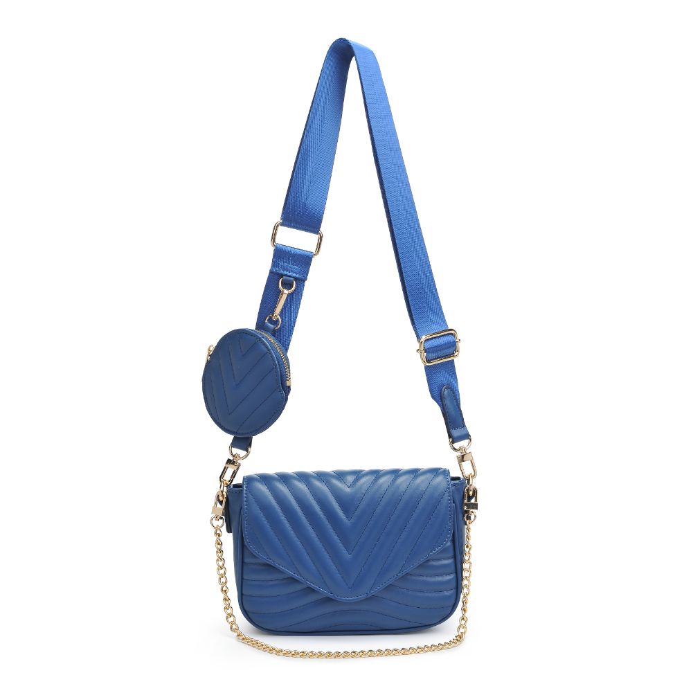 Product Image of Urban Expressions Rayne Crossbody 840611183088 View 5 | Denim