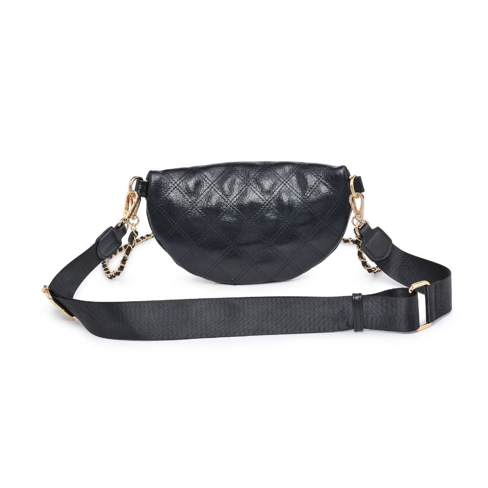 Product Image of Urban Expressions Lachlan - Quilted Belt Bag 840611104366 View 7 | Black