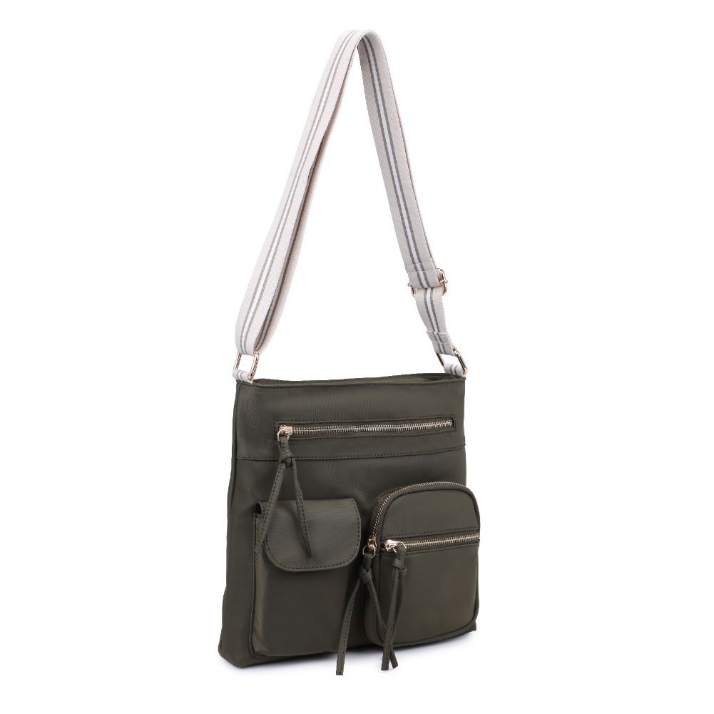 Product Image of Urban Expressions Shay Messenger 840611182869 View 6 | Olive