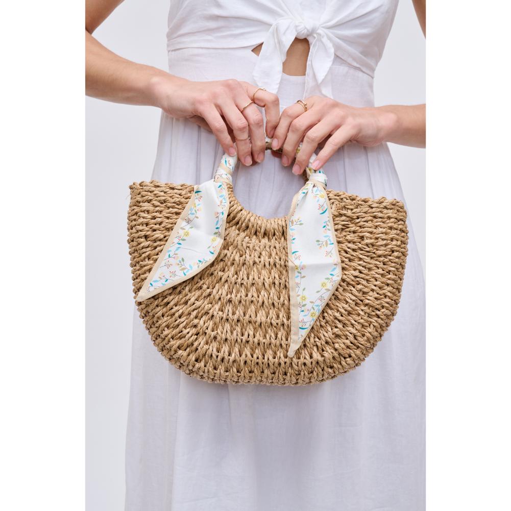 Woman wearing Natural Urban Expressions Olivia Tote 840611191182 View 1 | Natural