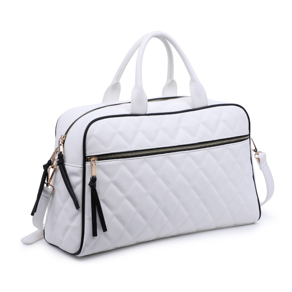 Product Image of Urban Expressions Philippa Weekender 818209011419 View 7 | White