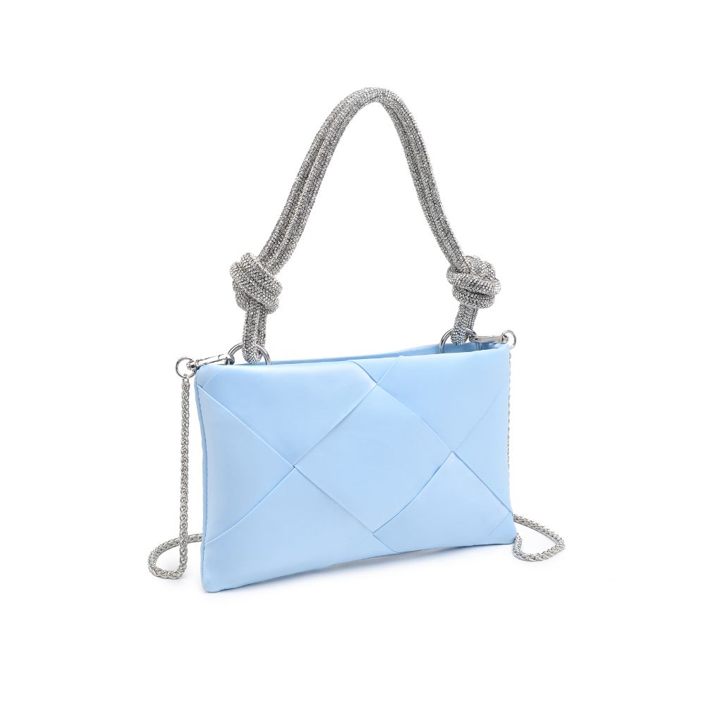 Product Image of Urban Expressions Valkyrie Evening Bag 840611100283 View 6 | Baby Blue