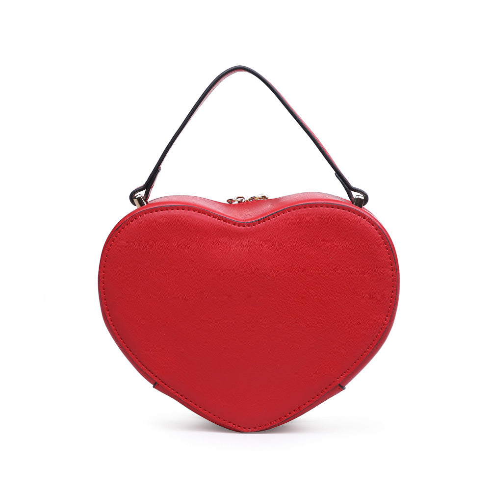 Product Image of Urban Expressions Amor Cosmetic Pouch NA-840611150073 View 3 | Red