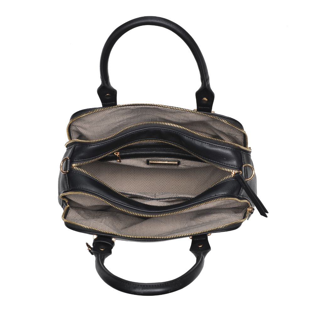 Product Image of Urban Expressions Noreen Satchel 840611185327 View 8 | Black