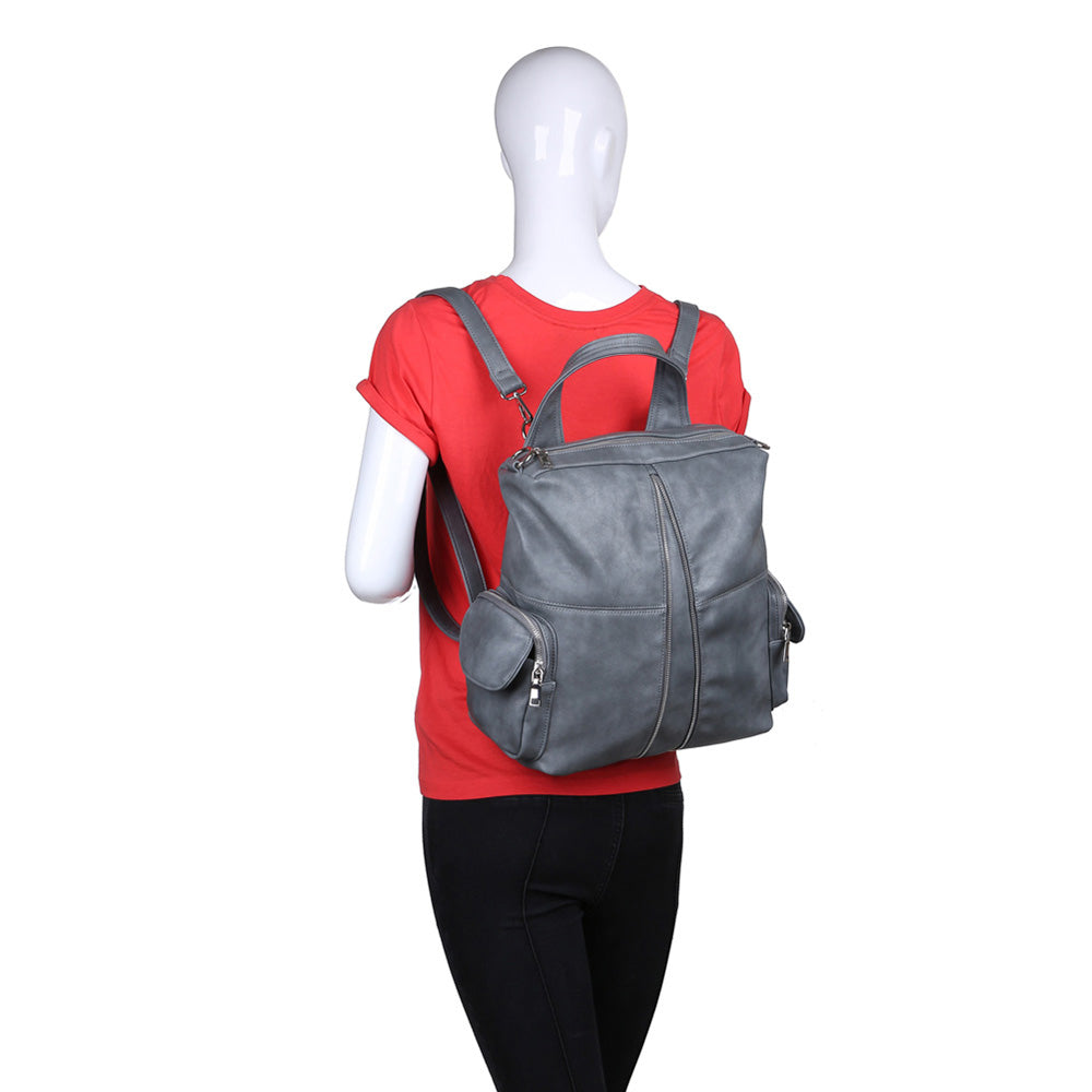 Product Image of Urban Expressions Dallas Backpack NA-840611153357 View 5 | Denim