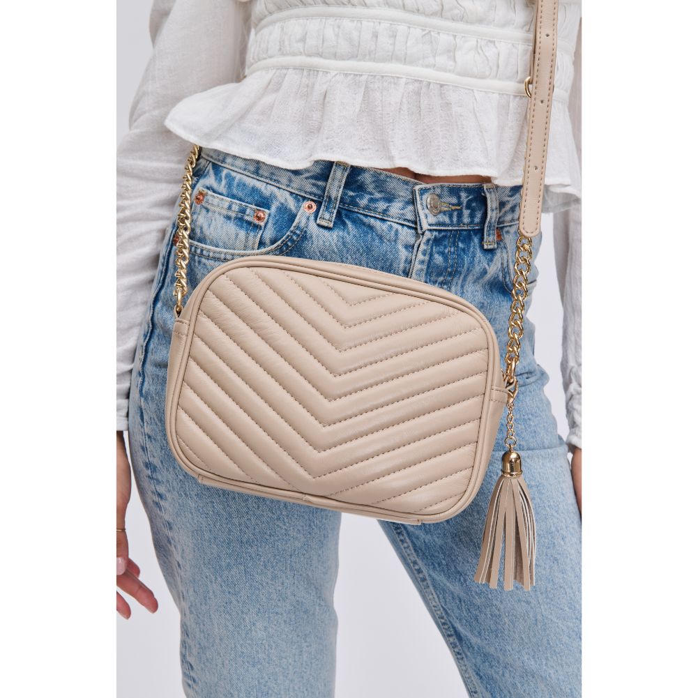 Woman wearing Natural Urban Expressions Elodie Crossbody 840611113351 View 4 | Natural