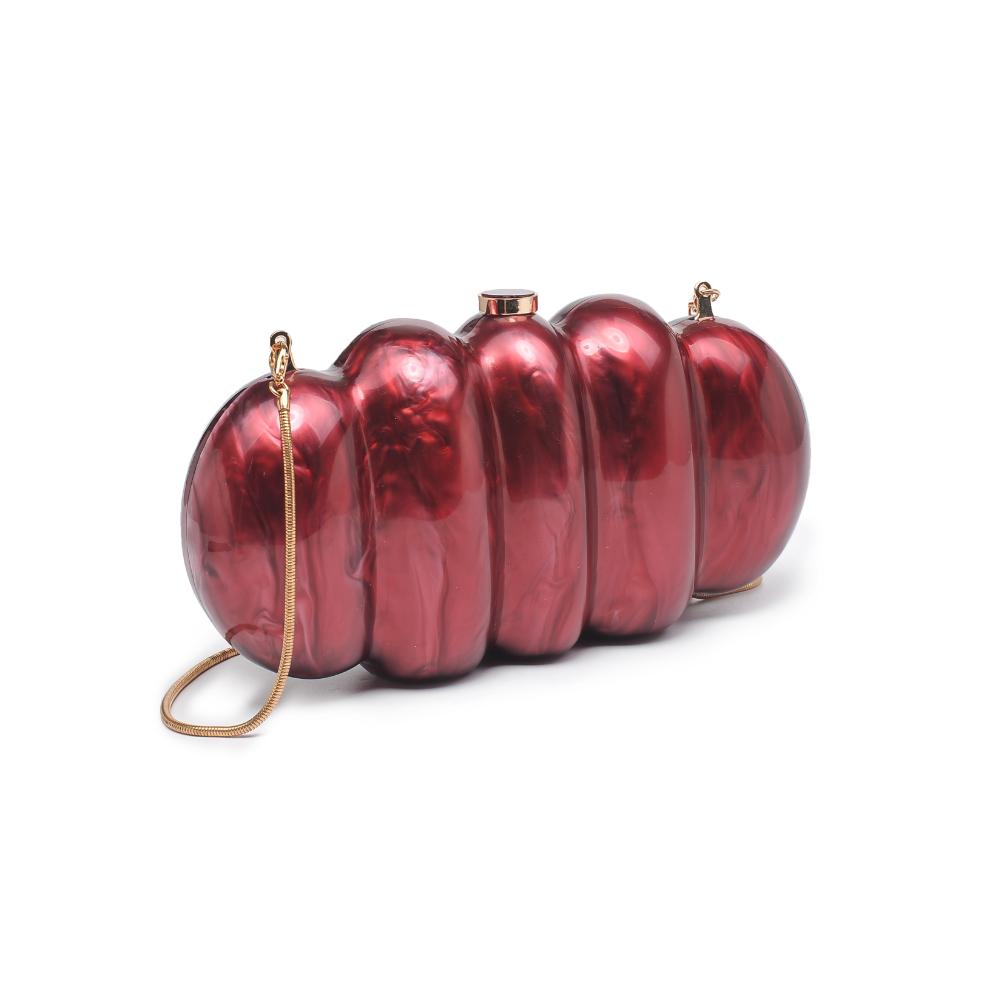 Product Image of Urban Expressions Myla Evening Bag 840611127730 View 6 | Burgundy