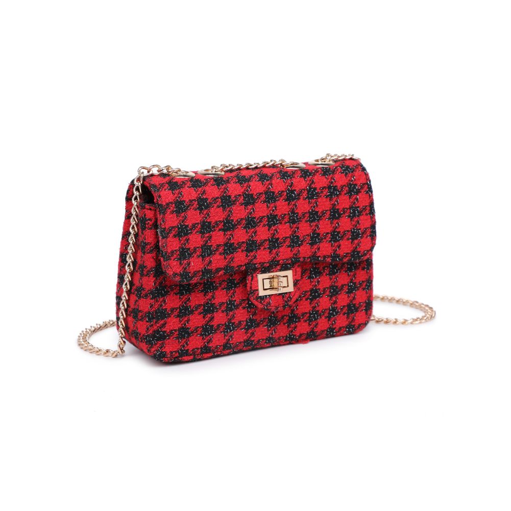 Product Image of Urban Expressions Camille Crossbody 840611120588 View 6 | Red Black