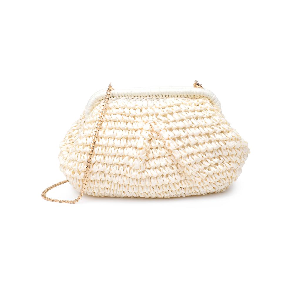 Product Image of Urban Expressions Sage Clutch 840611192189 View 5 | Ivory